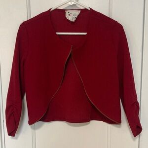 Red Women's Blazer
